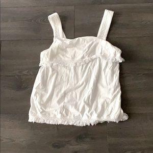 Jcrew white tank top
